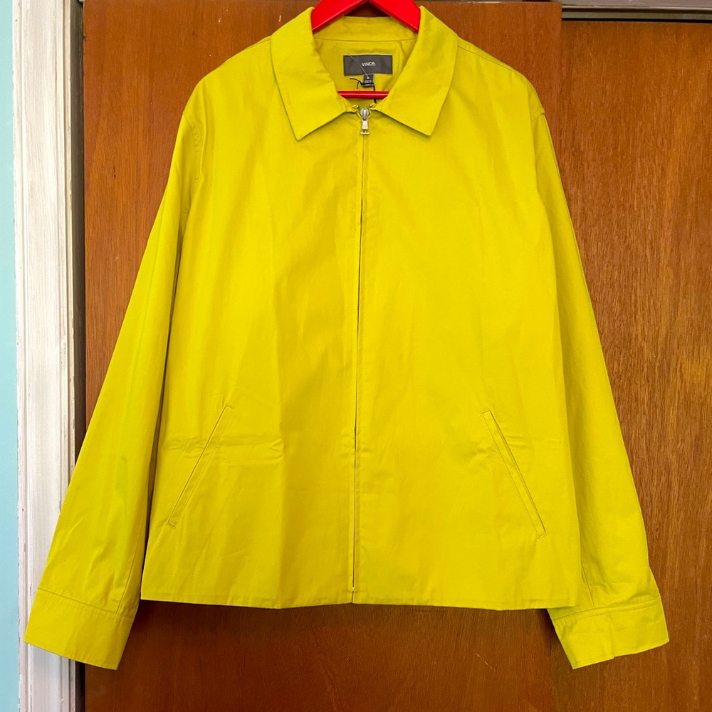 XL Men’s Vince jacket never worn new with tags amazing color